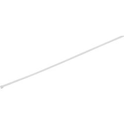 TRU COMPONENTS 1577995, stahovací pásky, 3.60 mm, 400 mm, bílá, žárově stabilizované , 100 ks