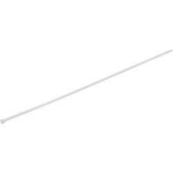 TRU COMPONENTS 1577999, stahovací pásky, 3.60 mm, 500 mm, bílá, žárově stabilizované , 100 ks