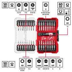 Einhell 118903 sada bitů, 33dílné, Spanner (se 2 otvory), Šroubovací bit pro Torx šrouby, Tri-Wing, PH, PZ, TORQ, plochý, 1/4 (6,3 mm)