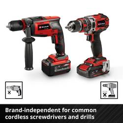 Einhell 118903 sada bitů, 33dílné, Spanner (se 2 otvory), Šroubovací bit pro Torx šrouby, Tri-Wing, PH, PZ, TORQ, plochý, 1/4 (6,3 mm)