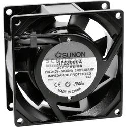 Sunon SF23080A2083HSL axiální ventilátor, 230 V/AC, 39.07 m³/h, (d x š x v) 80 x 80 x 38 mm, SF23080A2083HSL
