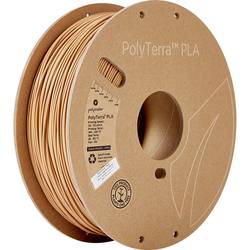 Polymaker 70976 PolyTerra vlákno pro 3D tiskárny PLA plast Nižší obsah plastů 1.75 mm 1000 g hnědé dřevo (hedvábně matné) 1 ks