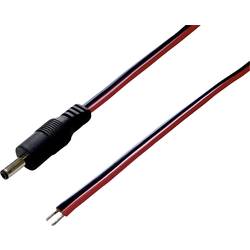 BKL Electronic 072083 nízkonapěťový připojovací kabel nízkonapěťová zástrčka - kabel s otevřenými konci 3.5 mm 1.1 mm 1.1 mm 2.00 m 1 ks
