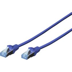 Digitus DK-1531-030/B RJ45 síťové kabely, propojovací kabely CAT 5e SF/UTP 3.00 m modrá 1 ks