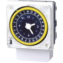 ORBIS Zeitschalttechnik spínací hodiny na DIN lištu Provozní napětí: 230 V/AC ALPHA QRS 1 přepínací kontakt 16 A 250 V/AC týdenní program