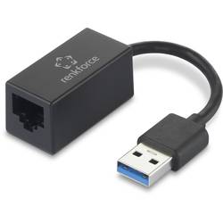 Renkforce RF-4708614 síťový adaptér 1 GBit/s USB 3.2 Gen 1 (USB 3.0), LAN (až 1 Gbit/s)