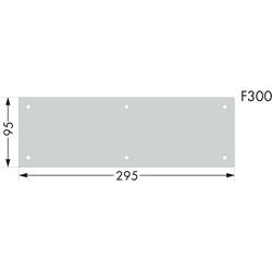 WAGO 850-819/002-000 přírubová deska (š x v) 295 mm x 95 mm 1 ks