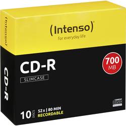 Intenso 1001622 CD-R 80 700 MB 10 ks Slimcase