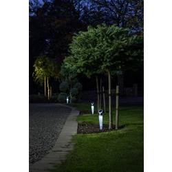 Konstsmide solární zahradní lampa Assisi 7810-000 sada 2 ks LED 2 W RGBW bílá