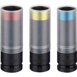 TOOLCRAFT sada rázových nástrčných klíčů , 1/2, 3dílná, TO-5041014