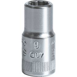 Stahlwille 40 D 6 01030006 Dvojitý šestiúhelník vložka pro nástrčný klíč 6 mm 1/4 (6,3 mm)