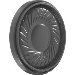 Visaton K 36 WP - 50 Ohm 1.4 palec 3.6 cm mini reproduktor 1 W 50 Ω černá Plastová membrána, Odolný proti vlhkosti