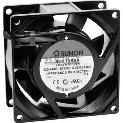 Sunon SF23080A2083HBL axiální ventilátor, 230 V/AC, 40.78 m³/h, (d x š x v) 80 x 80 x 38 mm, SF23080A2083HBL