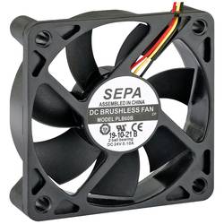 SEPA PLB60B12FSE33A axiální ventilátor, 12 V/DC, 27.6 m³/h, (d x š x v) 60 x 60 x 15 mm, 111111745