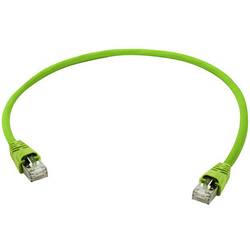 Telegärtner L00001A0139 RJ45 síťové kabely, propojovací kabely CAT 6A S/FTP 2.00 m zelená samozhášecí, s ochranou, párové stínění, dvoužilový stíněný, krytí
