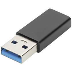 Digitus USB 2.0 adaptér [1x USB, USB 2.0 zástrčka A, USB 3.0 zástrčka A - 1x USB 3.0 zásuvka C, USB-C® zásuvka] DIGITUS