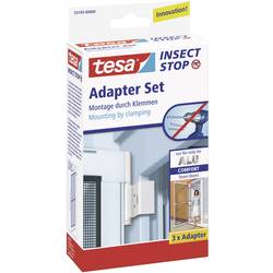 tesa 55193-00 Adapter Alu Comfort mřížka na mouchy sada adaptérů Vhodný pro značku (odpuzovače) Tesa Tesa Fliegengitter 3 ks