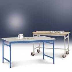 Manuflex BB3009.7016 Servírovací stolek základní stacionárně s PVC stolní deska v antracitově RAL 7016, Šxhxv: 750 x 500 x 780 mm antracitová