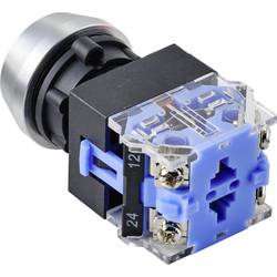 TRU COMPONENTS LAS0-L-11/G, TC-9428088 tlačítko, 22 mm, 250 V, 5 A, 1 ks