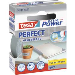 tesa PERFECT 56341-00033-03 páska se skelným vláknem tesa® Extra Power šedá (d x š) 2.75 m x 19 mm 1 ks