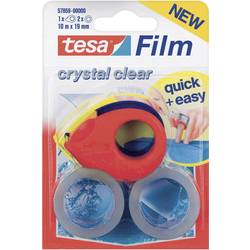 tesa 57859-00000-13 tesafilm křišťálově čistý transparentní (d x š) 10 m x 19 mm 2 ks