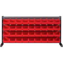 SWG 9620475 nástěnný panel, včetně pevných skladovacích krabic (d x š x v) 1020 x 200 x 480 mm červená 1 ks