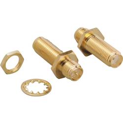 TRU COMPONENTS 1579576 SMA reverzní adaptér SMA zpětná zásuvka - SMA zásuvka 1 ks