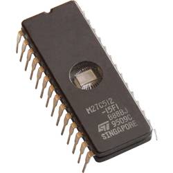 STMicroelectronics M27C512-DIP28W paměťový IO CDIP-28 EPROM 512 kBit 64 K x 8