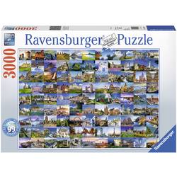 Ravensburger Puzzle – 99 Beautiful Plastes 17080 99 Beautiful Places in Europe 1 ks