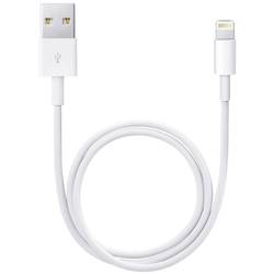 Apple Apple iPad/iPhone/iPod kabel [1x USB 2.0 zástrčka A - 1x dokovací zástrčka Apple Lightning] 0.50 m bílá
