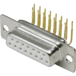 TRU COMPONENTS 1579059 D-SUB zásuvková lišta Pólů: 15 pájené 1 ks