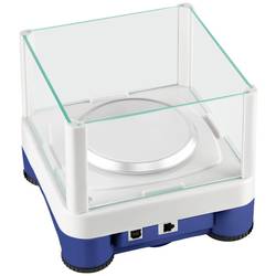 Kern plošinová váha 350 g, rozlišení 1 mg přes napájecí zdroj do zásuvky, stříbrná, bílá, modrá