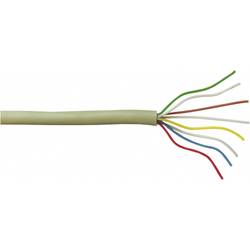 BKL Electronic 1507005/50 telefonní kabel J-Y(ST)Y 8 x 2 x 0.60 mm šedá 50 m