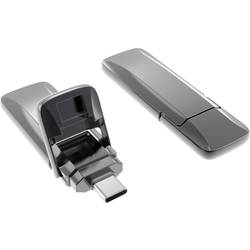 Xlyne 7625600 USB flash disk 256 GB šedá 7625600 USB-C® USB 3.2 (2. generace)