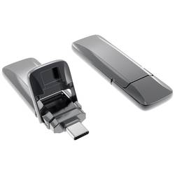 Xlyne 7651200 USB flash disk 512 GB šedá 7651200 USB-C® USB 3.2 (2. generace)