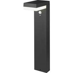 Sygonix SY-4715528 venkovní solární stojanové světlo s PIR senzorem 6 W neutrální bílá černá
