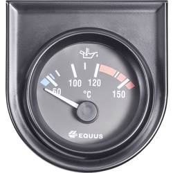 Equus 842109 vestavný přístroj do auta ukazatel teploty vody/oleje Měřicí rozsah 60 - 160 °C Standard žlutá, červená, zelená 52 mm