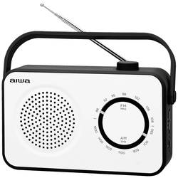 Aiwa R-190BW přenosné rádio FM, AM bílá