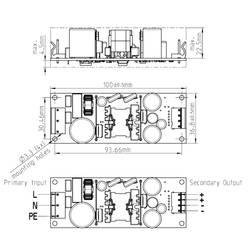 Egston 003920512 AC/DC vestavný zdroj, open frame 12 V/DC 2.5 A 30 W