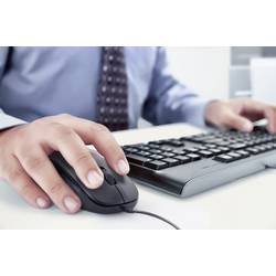 Renkforce RF-WEM-110 myš USB optická černá 3 tlačítko 1000 dpi USB konektor
