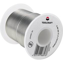 TOOLCRAFT bezolovnatý pájecí cín cívka Sn99,3Cu0,7 ROL1 100 g 1.5 mm