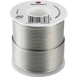 TOOLCRAFT bezolovnatý pájecí cín cívka Sn99,3Cu0,7 ROL1 250 g 1.5 mm