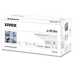 uvex u-fit lite 6059710 100 ks jednorázové rukavice Velikost rukavic: XL EN 374