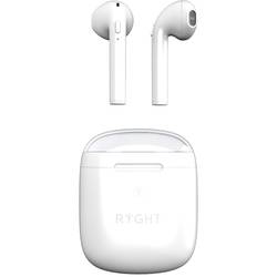 RYGHT DYPLO 2 špuntová sluchátka Bluetooth® bílá headset