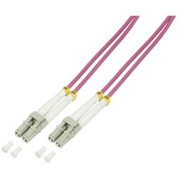 LogiLink FP4LC55 optické vlákno optické vlákno kabel [1x zástrčka LC - 1x zástrčka LC] 50/125 µ Multimode OM4 250.00 m