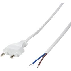LogiLink napájecí kabel [1x Euro zástrčka - 1x kabel s otevřenými konci] 1.50 m bílá