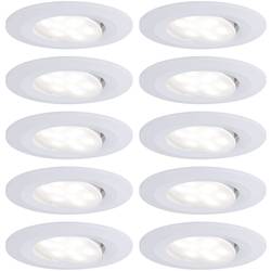 Paulmann LED vestavné koupelnové svítidlo sada 10 ks 60 W bílá (matná)