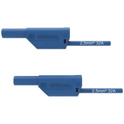 Schützinger bezpečnostní měřicí kabely [ - ] 200 cm, modrá, 1 ks