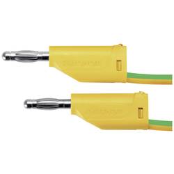 Schützinger měřicí kabel 100 cm zelenožlutá 1 ks