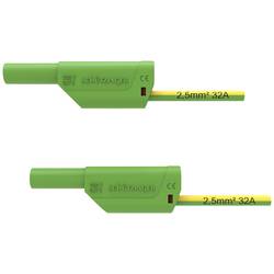 Schützinger bezpečnostní měřicí kabely [ - ] 50 cm, zelenožlutá, 1 ks